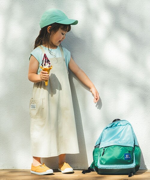 BEAMS mini（ビームスミニ）の「カラー デイパック 2025SS（バックパック/リュック・キッズ・ベージュ/ピンク/グリーン・ONE SIZE）」の19枚目の写真