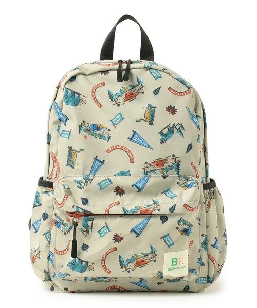 BEAMS mini（ビームスミニ）の「カラー デイパック 2025SS（バックパック/リュック・キッズ・ベージュ/ピンク/グリーン・ONE SIZE）」の17枚目の写真