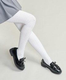 CALIFORNIA OUTFITTERS（カリフォルニア アウトフィッターズ）の「2-12C7  無地 厚手 ケーブル編み タイツ ベーシック５カラー（タイツ/ストッキング）」