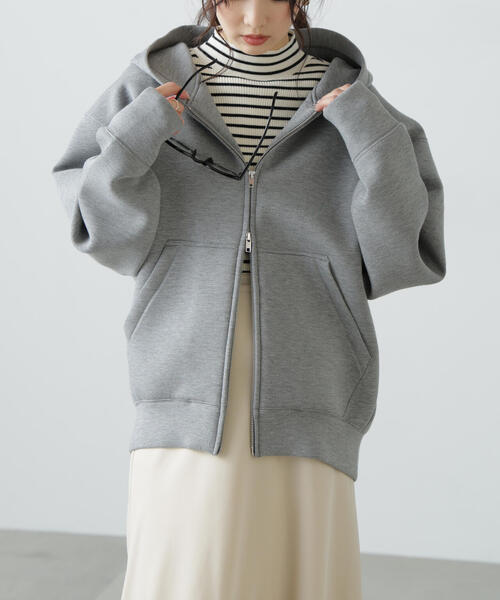 FREE'S MART（フリーズマート）の「◆〈洗える〉マシンウォッシャブルボトルネックリブニット（ニット/セーター・レディース・ホワイト/グレー/ピンク/ホワイト系その他・FREE）」の8枚目の写真