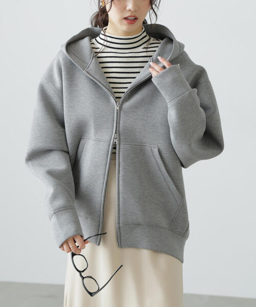 FREE'S MART（フリーズマート）の「◆〈洗える〉マシンウォッシャブルボトルネックリブニット（ニット/セーター・レディース・ホワイト/グレー/ピンク/ホワイト系その他・FREE）」の7枚目の写真