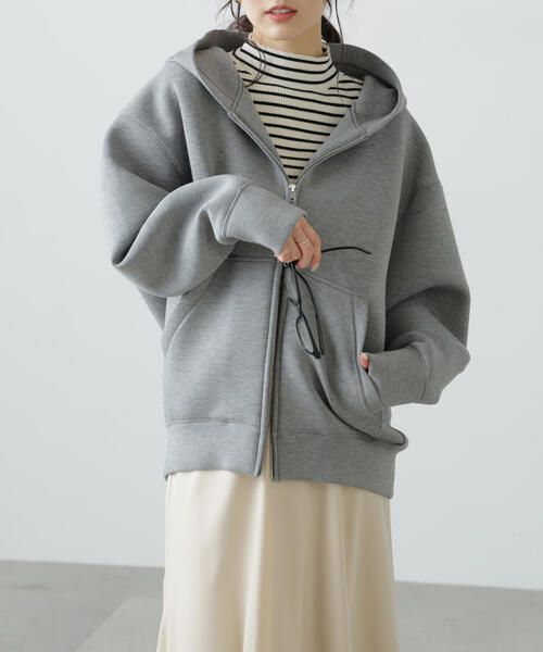 FREE'S MART（フリーズマート）の「◆〈洗える〉マシンウォッシャブルボトルネックリブニット（ニット/セーター・レディース・ホワイト/グレー/ピンク/ホワイト系その他・FREE）」の5枚目の写真