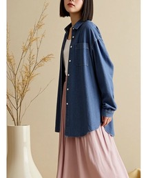 Edit Sheen | 長袖デニムシャツ(シャツ/ブラウス)