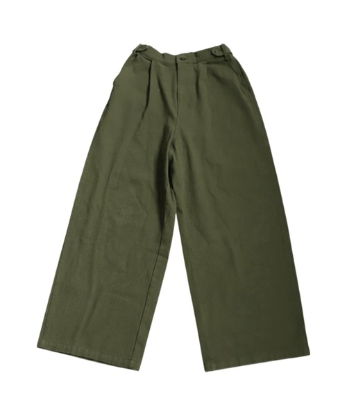 antiqua(アンティカ)の「コットンワイドパンツ(その他パンツ・レディース・ナチュラル/カーキ/ブラック・LARGE/MEDIUM)」の20枚目の写真