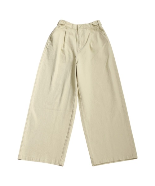 antiqua(アンティカ)の「コットンワイドパンツ(その他パンツ・レディース・ナチュラル/カーキ/ブラック・LARGE/MEDIUM)」の19枚目の写真