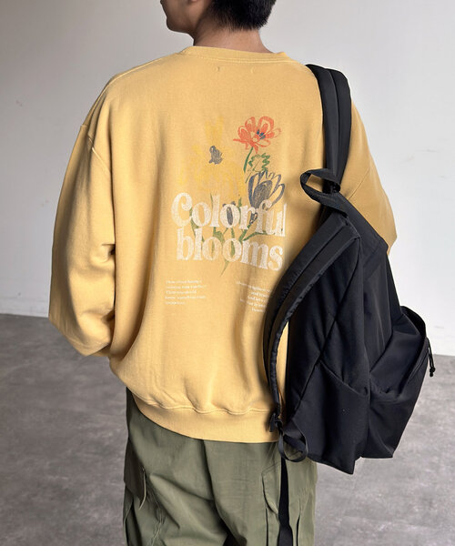 CPCM(シーピーシーエム)の「パウダー加工裏毛スウェット(Tシャツ/カットソー・レディース・ブラック系その他2/ブラック系その他3/ブラック系その他/グリーン/イエロー/ネイビー・LARGE/MEDIUM)」の6枚目の写真
