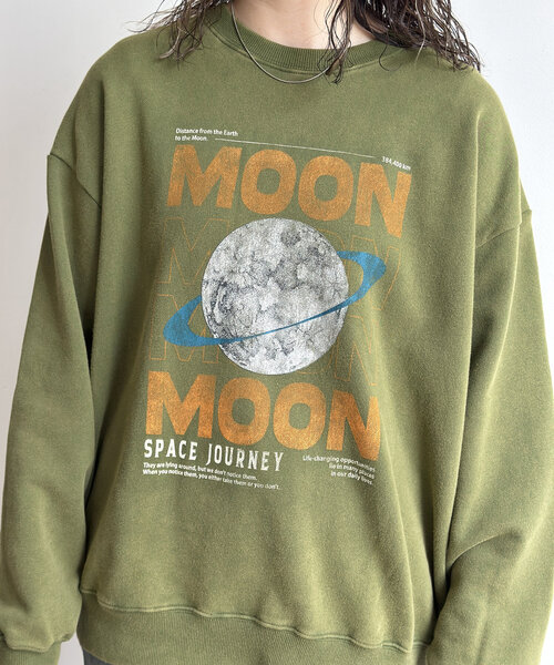 CPCM(シーピーシーエム)の「パウダー加工裏毛スウェット(Tシャツ/カットソー・レディース・ブラック系その他2/ブラック系その他3/ブラック系その他/グリーン/イエロー/ネイビー・LARGE/MEDIUM)」の12枚目の写真