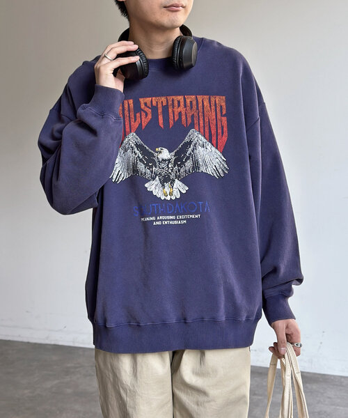 CPCM(シーピーシーエム)の「パウダー加工裏毛スウェット(Tシャツ/カットソー・レディース・ブラック系その他2/ブラック系その他3/ブラック系その他/グリーン/イエロー/ネイビー・LARGE/MEDIUM)」の13枚目の写真