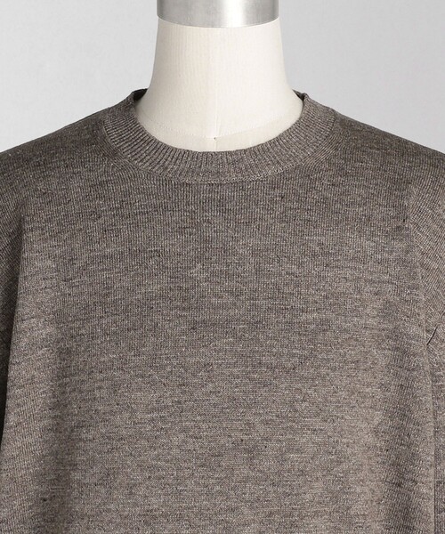 【shiro】LOEFF ダメージニット LOEFF＞ダメージ Vネック ニット プルオーバー（ニット/セーター