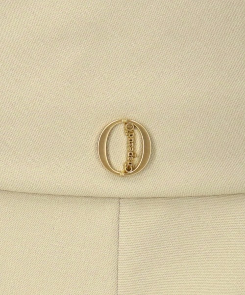 Chapeau d' O（シャポードオー）の「Chapeau d' O  T/C Compact Capeline / シャポードオー（ハット・レディース・ホワイト/ネイビー/ブラック/ベージュ/ブラウン・S(56cm)/L 59cm/M/57.5cm）」の12枚目の写真