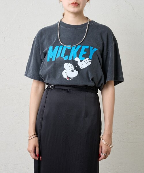 SHENERY（シーナリー）の「【GOOD ROCK SPEED】Mickey/Tee（Tシャツ/カットソー・レディース・ホワイト/チャコールグレー・FREE）」の2枚目の写真