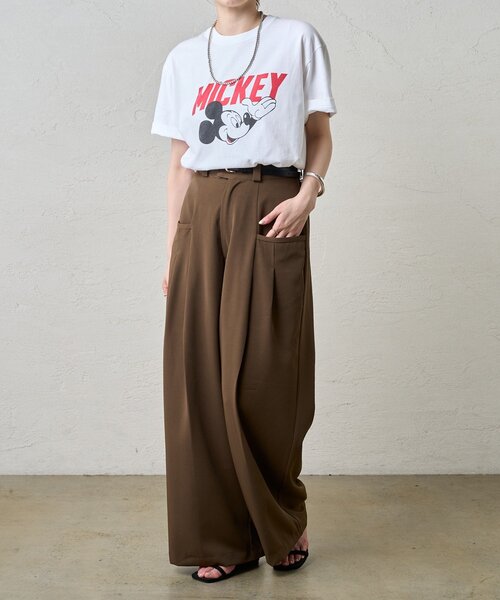 SHENERY（シーナリー）の「【GOOD ROCK SPEED】Mickey/Tee（Tシャツ/カットソー・レディース・ホワイト/チャコールグレー・FREE）」の5枚目の写真