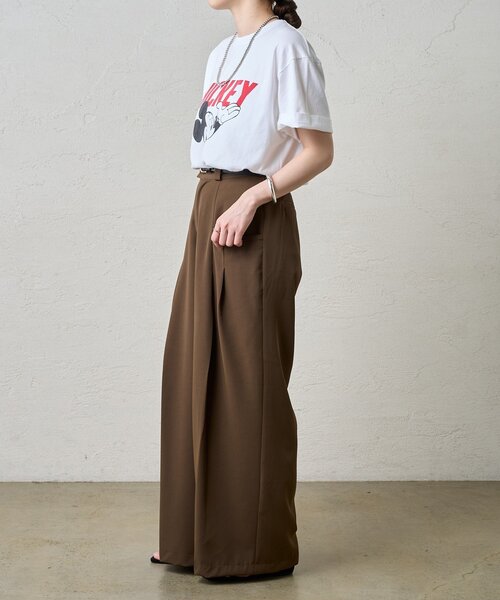 SHENERY（シーナリー）の「【GOOD ROCK SPEED】Mickey/Tee（Tシャツ/カットソー・レディース・ホワイト/チャコールグレー・FREE）」の6枚目の写真