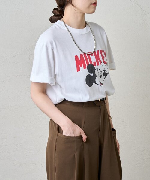 SHENERY（シーナリー）の「【GOOD ROCK SPEED】Mickey/Tee（Tシャツ/カットソー・レディース・ホワイト/チャコールグレー・FREE）」の17枚目の写真