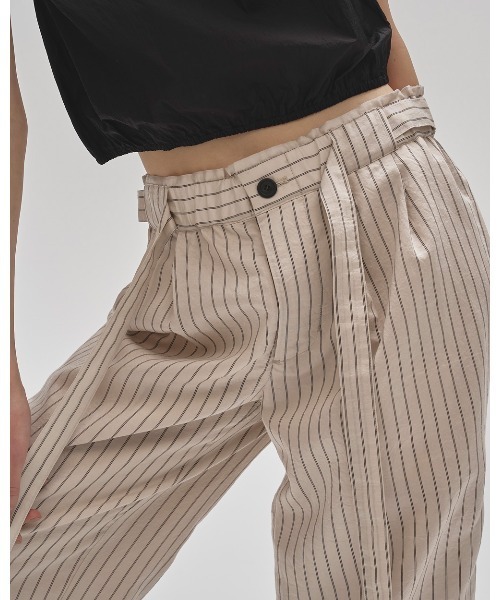 TODAYFUL（トゥデイフル）の「Stripe Easy Pants（その他パンツ