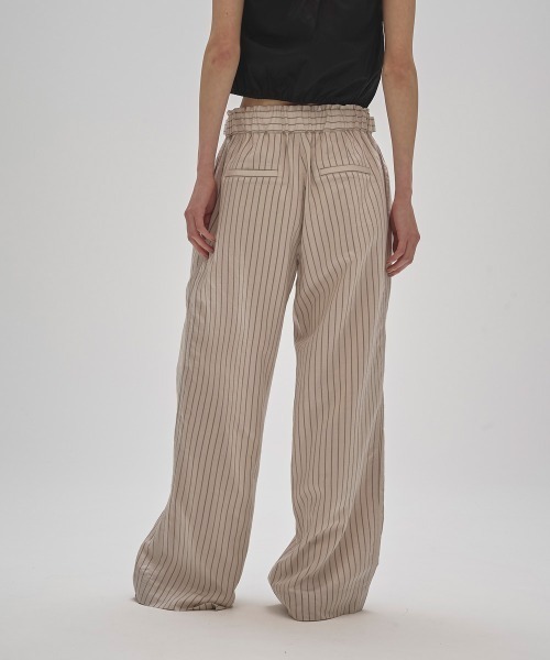 TODAYFUL（トゥデイフル）の「Stripe Easy Pants（その他パンツ