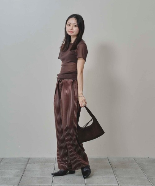TODAYFUL（トゥデイフル）の「Stripe Easy Pants（その他パンツ）」 - WEAR