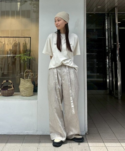 Stripe Easy Pants（その他パンツ）｜TODAYFUL（トゥデイフル）の