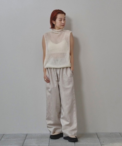 todayful Stripe Easy Pants(アイボリー/36) TODAYFUL(トゥデイフル) / Life's online store（ライフズ） / Stripe