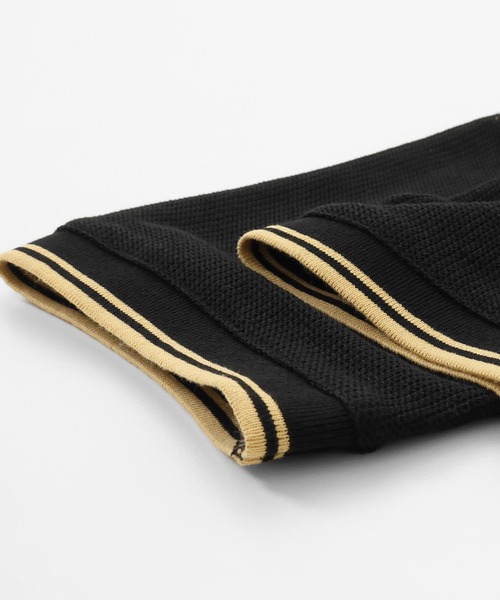 KRIFF MAYER Lady's Collection（クリフメイヤーレディースコレクション）の「【接触冷感】冷感リンクスカノコゆるポロ（ポロシャツ・レディース・ブラック/ネイビー/オフホワイト/カラフル/グリーン/ピンク・LARGE/MEDIUM）」の19枚目の写真