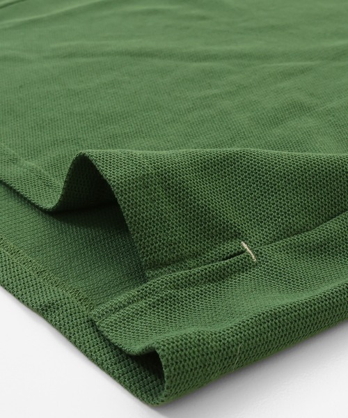 KRIFF MAYER Lady's Collection（クリフメイヤーレディースコレクション）の「【接触冷感】冷感リンクスカノコゆるポロ（ポロシャツ・レディース・ブラック/ネイビー/オフホワイト/カラフル/グリーン/ピンク・LARGE/MEDIUM）」の20枚目の写真