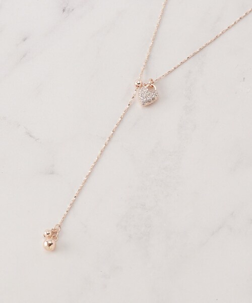 SHOO・LA・RUE（シューラルー）の「【2WAY】ハートモチーフネックレス（ネックレス・レディース・シルバー/ゴールド/ピンクゴールド・00）」の8枚目の写真