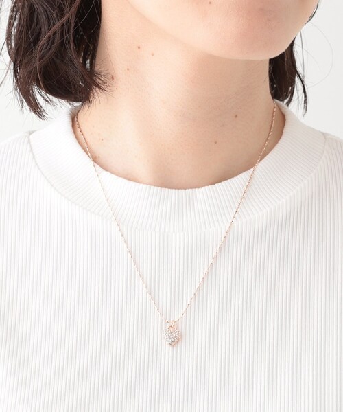 SHOO・LA・RUE（シューラルー）の「【2WAY】ハートモチーフネックレス（ネックレス・レディース・シルバー/ゴールド/ピンクゴールド・00）」の11枚目の写真