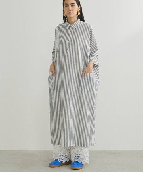 Libra Cue（リブラ キュー）の「フラワーレースストレートパンツ（その他パンツ・レディース・ホワイト/ブラック・FREE）」の11枚目の写真