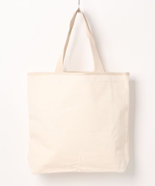 NEW ERA(ニューエラ)の「【NEW ERA/ニューエラ】CANVAS TOTE F AND W(トートバッグ・レディース・アイボリー/ブラック・FREE)」の3枚目の写真