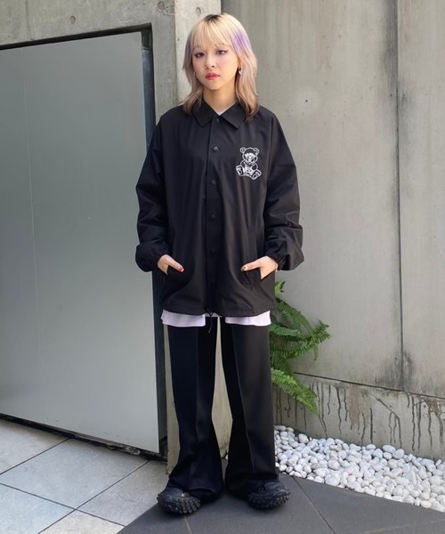 Candy Stripper（キャンディストリッパー）の「FREAK OUT COACH ジャケット（その他アウター・レディース・ブラック・2）」の14枚目の写真