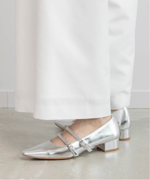 RANDA(ランダ)の「ベーシックメリージェーンパンプス(パンプス・レディース・アイボリー/シルバー/ブラック・L/LL/S/M)」の19枚目の写真