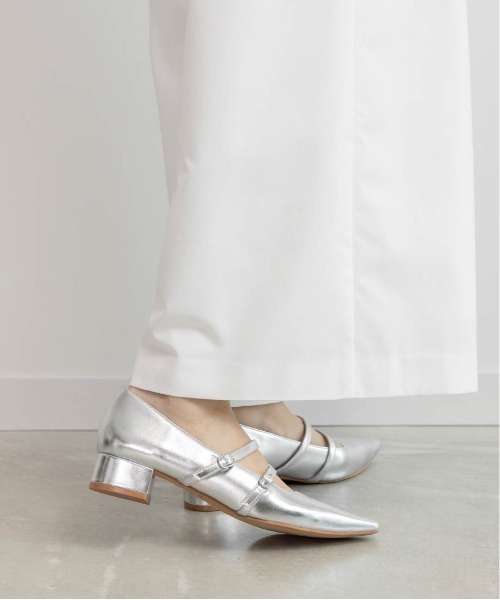 RANDA(ランダ)の「ベーシックメリージェーンパンプス(パンプス・レディース・アイボリー/シルバー/ブラック・L/LL/S/M)」の22枚目の写真