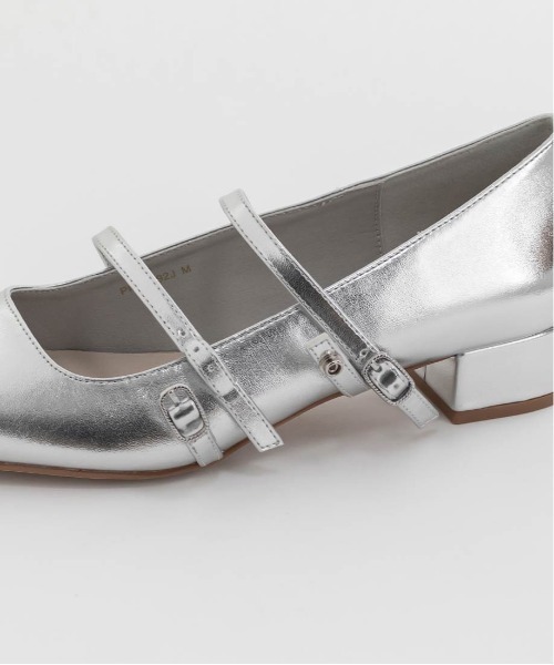 RANDA(ランダ)の「ベーシックメリージェーンパンプス(パンプス・レディース・アイボリー/シルバー/ブラック・L/LL/S/M)」の11枚目の写真