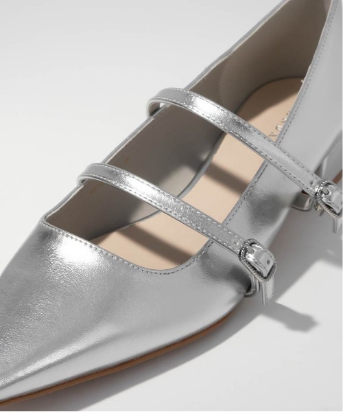 RANDA(ランダ)の「ベーシックメリージェーンパンプス(パンプス・レディース・アイボリー/シルバー/ブラック・L/LL/S/M)」の12枚目の写真