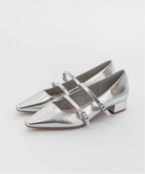 RANDA(ランダ)の「ベーシックメリージェーンパンプス(パンプス・レディース・アイボリー/シルバー/ブラック・L/LL/S/M)」の15枚目の写真