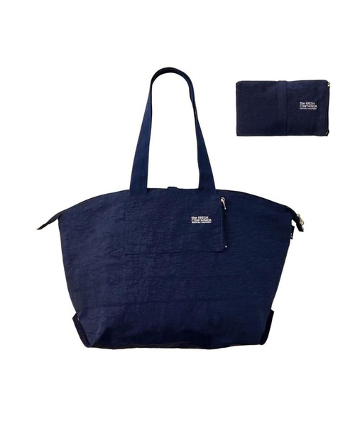 ROOTOTE（ルートート）の「ルートート / PT.サーモキーパー.バレル.ベーシック-C（エコバッグ/サブバッグ・レディース・ネイビー/ブラック/ブルー/ベージュ・FREE）」の3枚目の写真