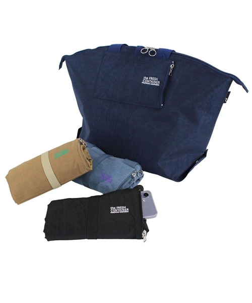 ROOTOTE（ルートート）の「ルートート / PT.サーモキーパー.バレル.ベーシック-C（エコバッグ/サブバッグ・レディース・ネイビー/ブラック/ブルー/ベージュ・FREE）」の13枚目の写真