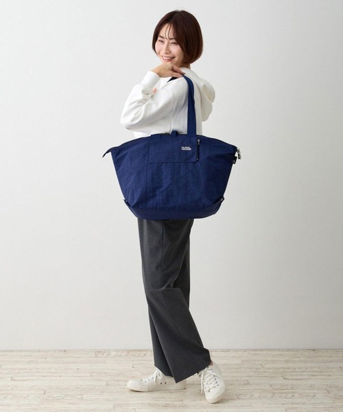 ROOTOTE（ルートート）の「ルートート / PT.サーモキーパー.バレル.ベーシック-C（エコバッグ/サブバッグ・レディース・ネイビー/ブラック/ブルー/ベージュ・FREE）」の6枚目の写真