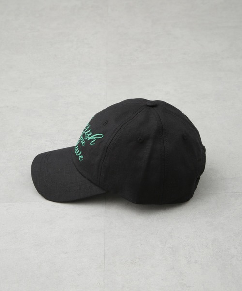 NANO universe（ナノユニバース）の「刺繍リネン混キャップ（キャップ・レディース・グレー系その他4/ベージュ/ブラック・FREE）」の6枚目の写真