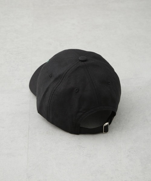 NANO universe（ナノユニバース）の「刺繍リネン混キャップ（キャップ・レディース・グレー系その他4/ベージュ/ブラック・FREE）」の8枚目の写真