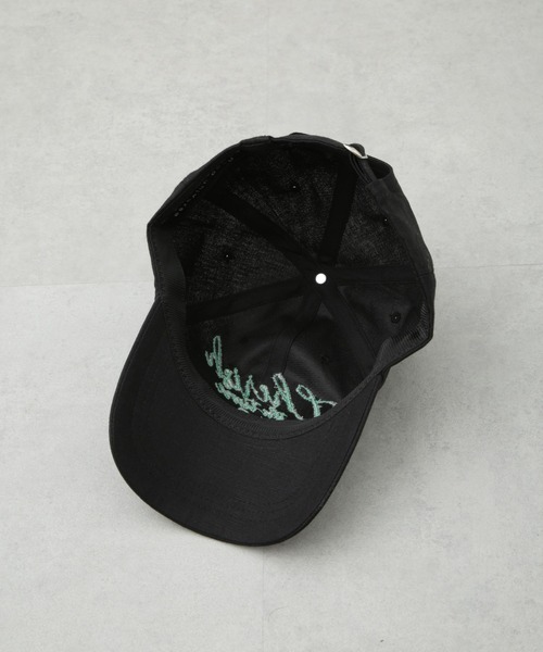 NANO universe（ナノユニバース）の「刺繍リネン混キャップ（キャップ・レディース・グレー系その他4/ベージュ/ブラック・FREE）」の9枚目の写真