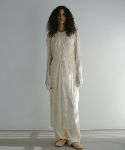 【最終値下げ】ETRE TOKYO シアーワッシャーワンピース セール】シアーワッシャーワンピース（ワンピース）｜ETRE TOKYO