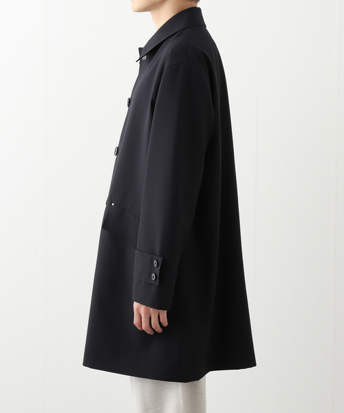Mackintosh(マッキントッシュ)の「MACKINTOSH (マッキントッシュ) HUMBIE GTS SL WOOL G251HI1077CODE(ステンカラーコート・メンズ・ネイビー・38/36/40)」の5枚目の写真