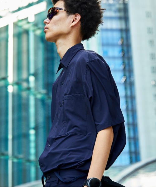 セール】BODY WILD by BEAMS DESIGN ストレッチナイロン 半袖シャツ