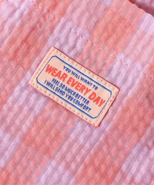 BREEZE（ブリーズ）の「【リンク/ジュニア対応】裾フリルチェックパンツ（その他パンツ・キッズ・ブラック/ピンク/イエロー・80/90/100/110/120/130/140）」の10枚目の写真