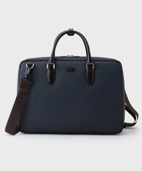 TAKEO KIKUCHI（タケオキクチ）の「コーデュラ（R） コーティング ブリーフケース（ビジネスバッグ・メンズ・ネイビー/ブラック・00）」の2枚目の写真