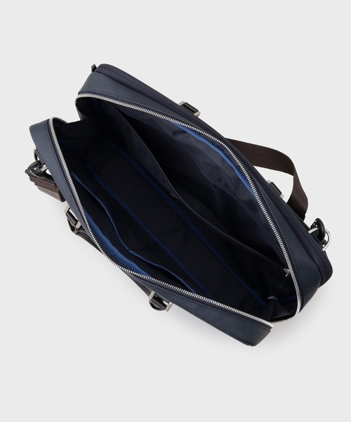 TAKEO KIKUCHI（タケオキクチ）の「コーデュラ（R） コーティング ブリーフケース（ビジネスバッグ・メンズ・ネイビー/ブラック・00）」の6枚目の写真