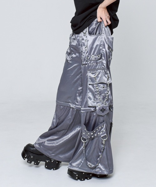 『REFLEM/レフレム』2WAYワイドアジャスターパンツ REFLEM/レフレム』2WAYワイドボンテージパンツ（その他パンツ