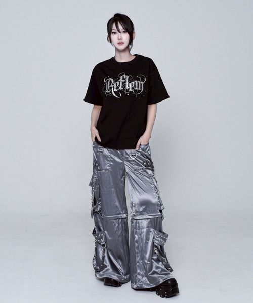 REFLEM/レフレム2WAYワイドボンテージパンツ REFLEM パンツ 「REFLEM/レフレム」2WAYワイドボンテージパンツ