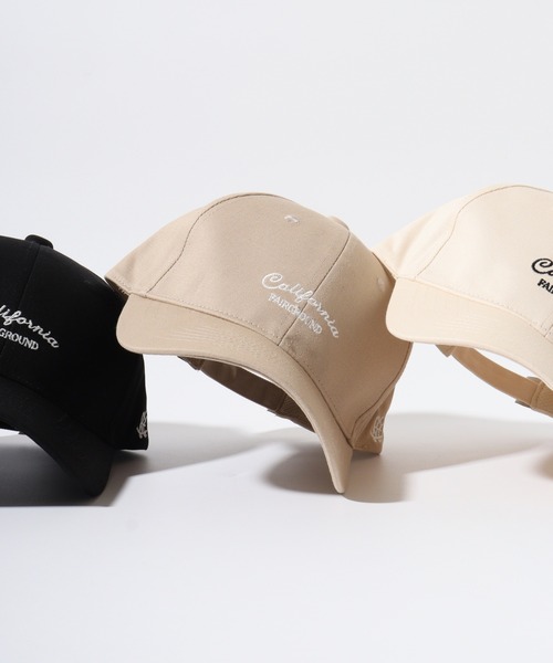 セール】CALIFORNIA HAVE A NICE TIME! HARD FRONT BB CAP 刺繍